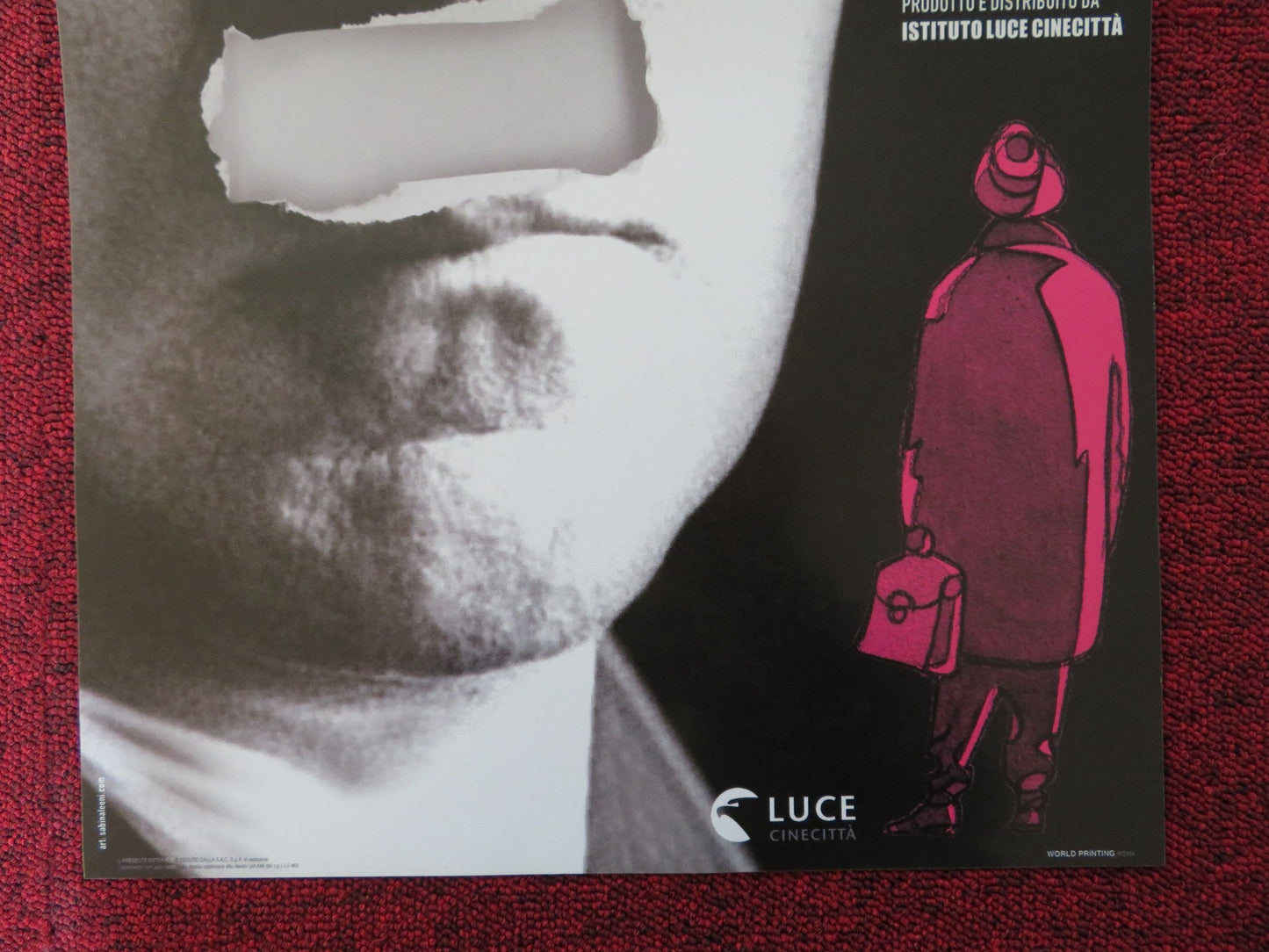 L'UOMO CHE NON CAMBIO LA STORIA ITALIAN LOCANDINA POSTER CLAUDIO BIGAGLI 2016 Rendezvous Cinema Movie posters