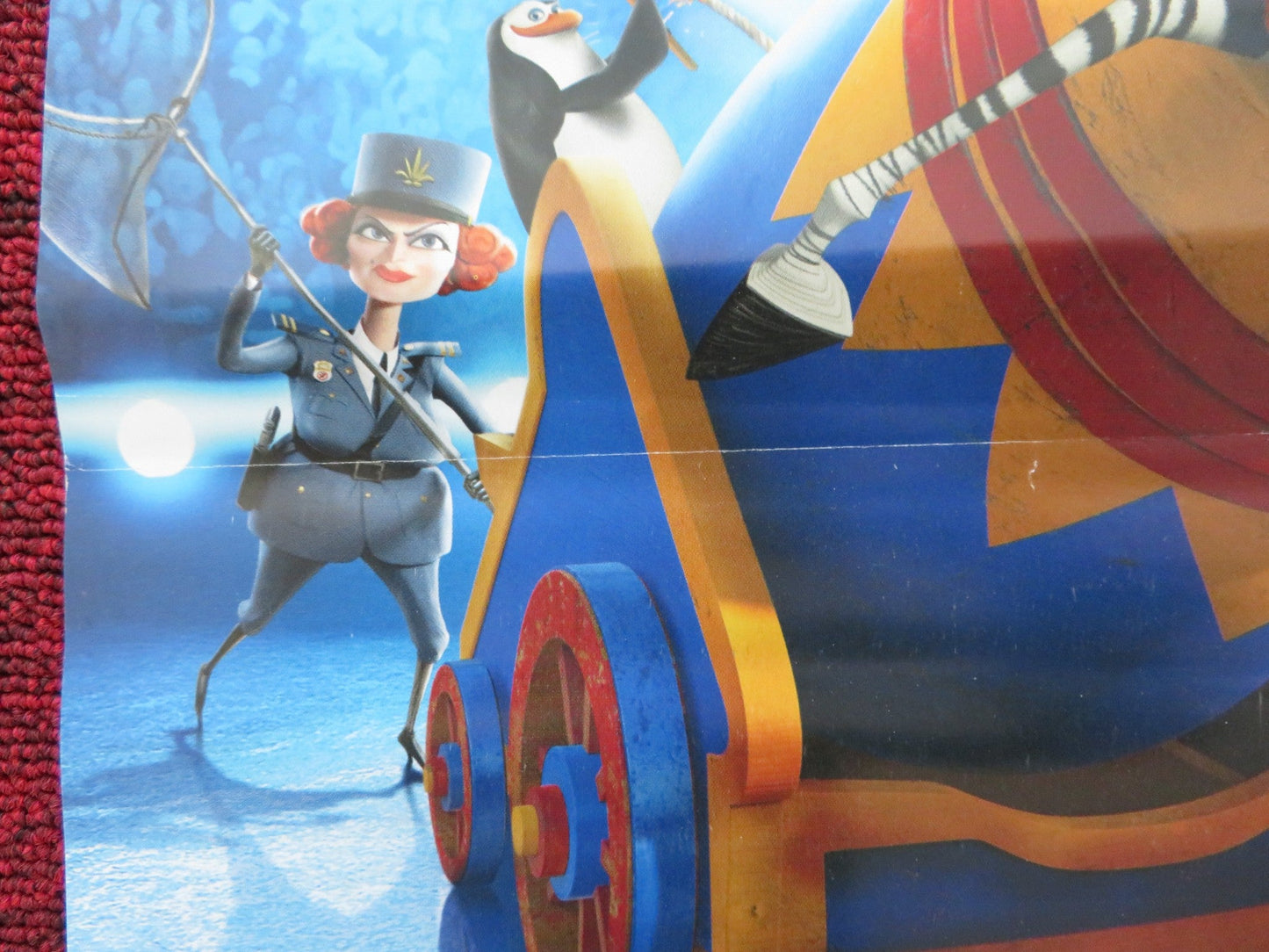 MADAGASCAR 3: EUROPES MOST WANTED ITALIAN LOCANDINA POSTER BEN STILLER 2012 Rendezvous Cinema Movie posters