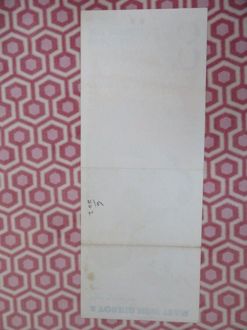 MAGNIFICENT ROUGHNECKS US INSERT (14"x 36") POSTER JACK CARSON MICKEY ROONEY '56 Rendezvous Cinema Movie posters