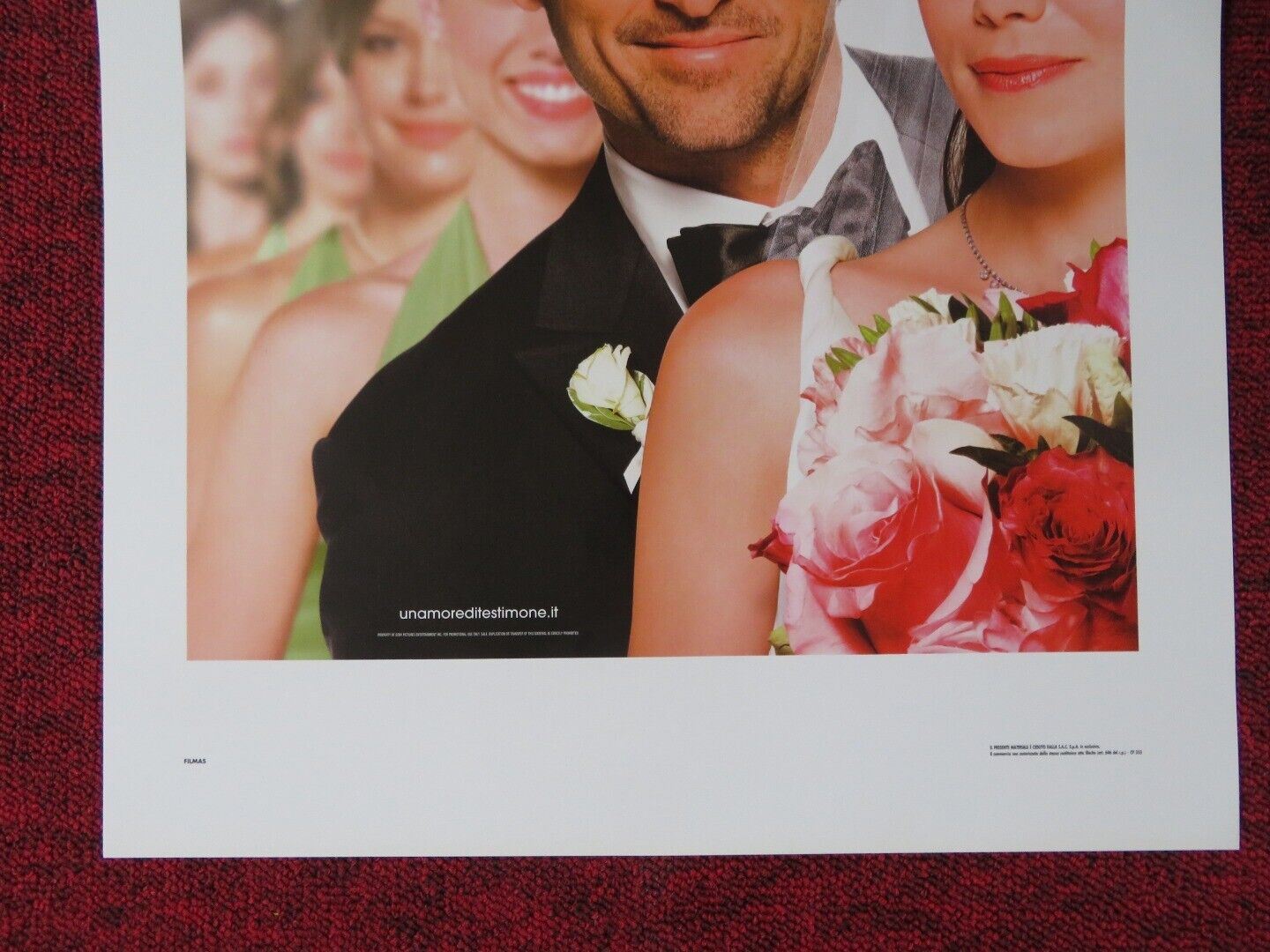 MAID OF HONOR ITALIAN LOCANDINA (27"x13") POSTER PATRICK DEMPSEY 2008 - Rendezvous Cinema