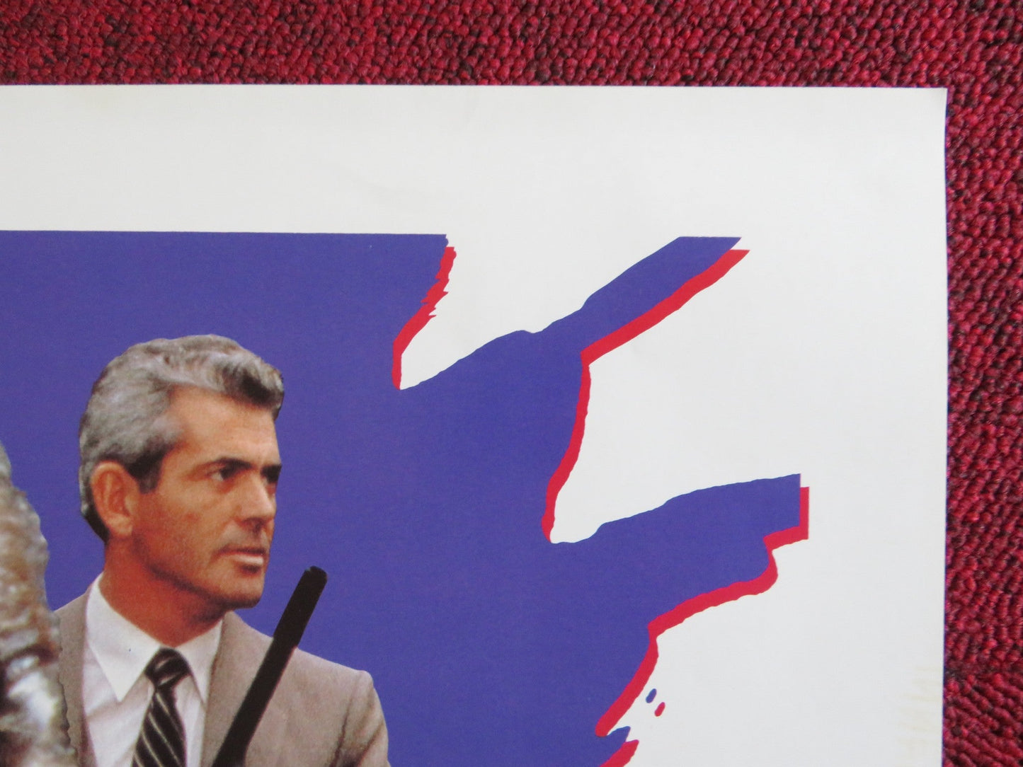 MALONE FOLDED US ONE SHEET POSTER BURT REYNOLDS CLIFF ROBERTSON 1987 Rendezvous Cinema Movie posters