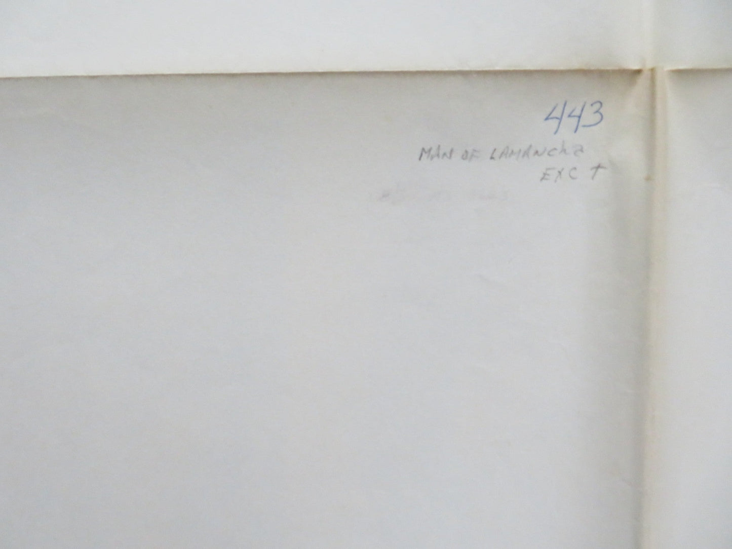 MAN OF LA MANCHA - ADVANCE FOLDED US ONE SHEET POSTER PETER O'TOOLE LOREN 1972 Rendezvous Cinema Movie posters