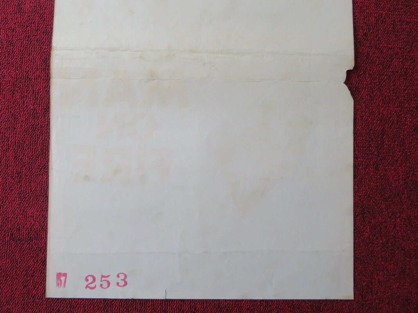 MAN ON FIRE US INSERT (14"x 36") POSTER BING CROSBY INGER STEVENS 1957 Movie posters