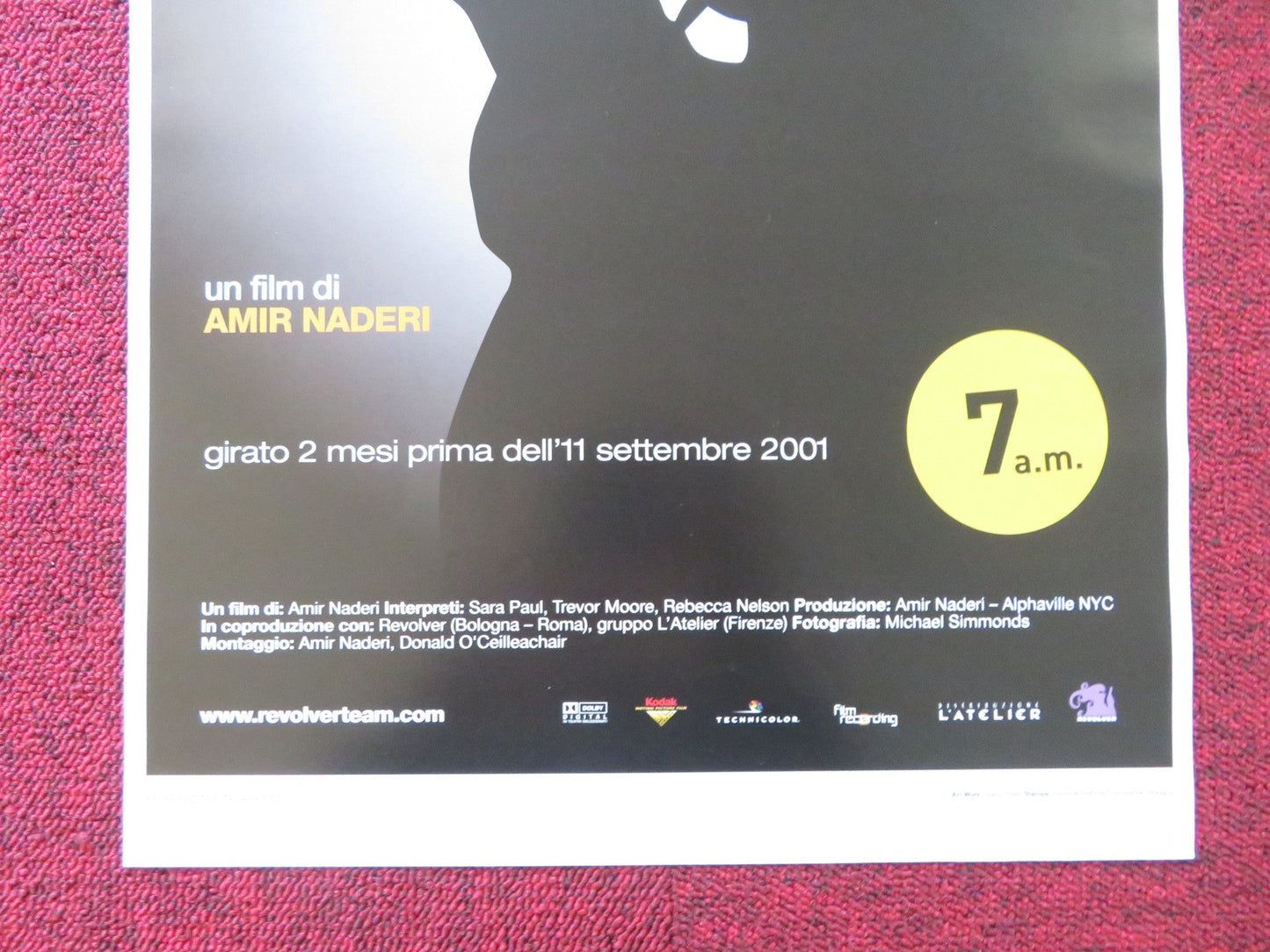 MARATHON ITALIAN LOCANDINA POSTER SARA PAULL TREVOR MOORE 2002 Rendezvous Cinema Movie posters