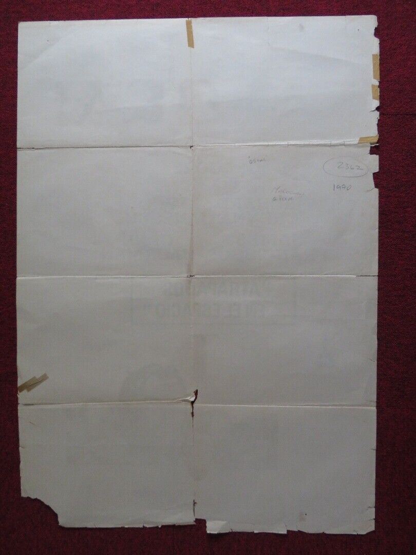 MAROONED SPANISH ROLLED POSTER GREGORY PECK GENE HACKMAN 1969 Movie posters