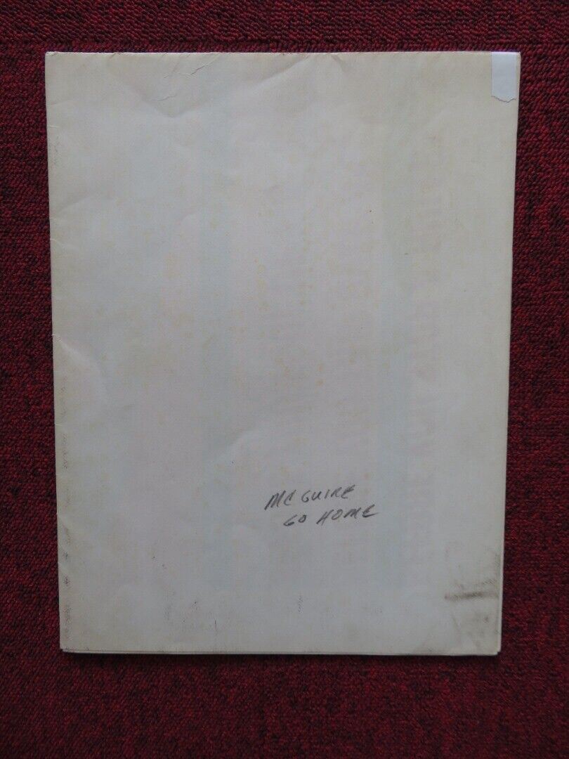 MCGUIRE GO HOME FOLDED US ONE SHEET POSTER DIRK BOGARDE GEORGE CHARKIRIS 1966 Movie posters