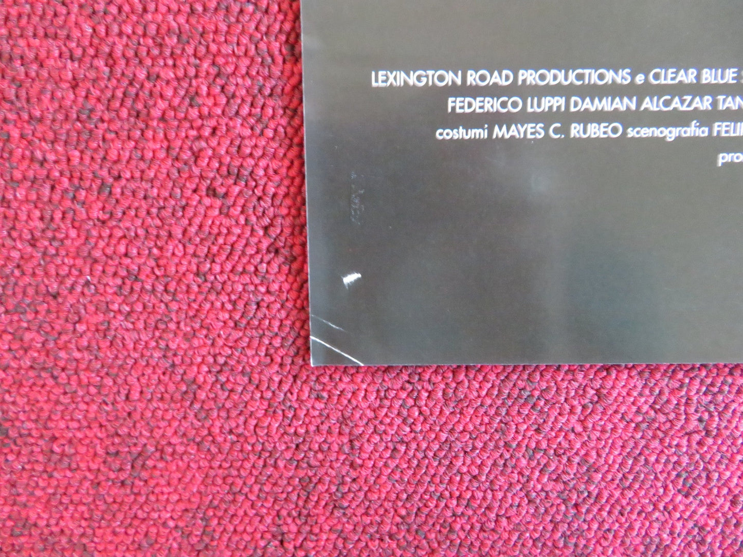 MEN WITH GUNS ITALIAN LOCANDINA POSTER FEDERICO LUPPI DAMIAN ALCAZAR 1997 Rendezvous Cinema Movie posters