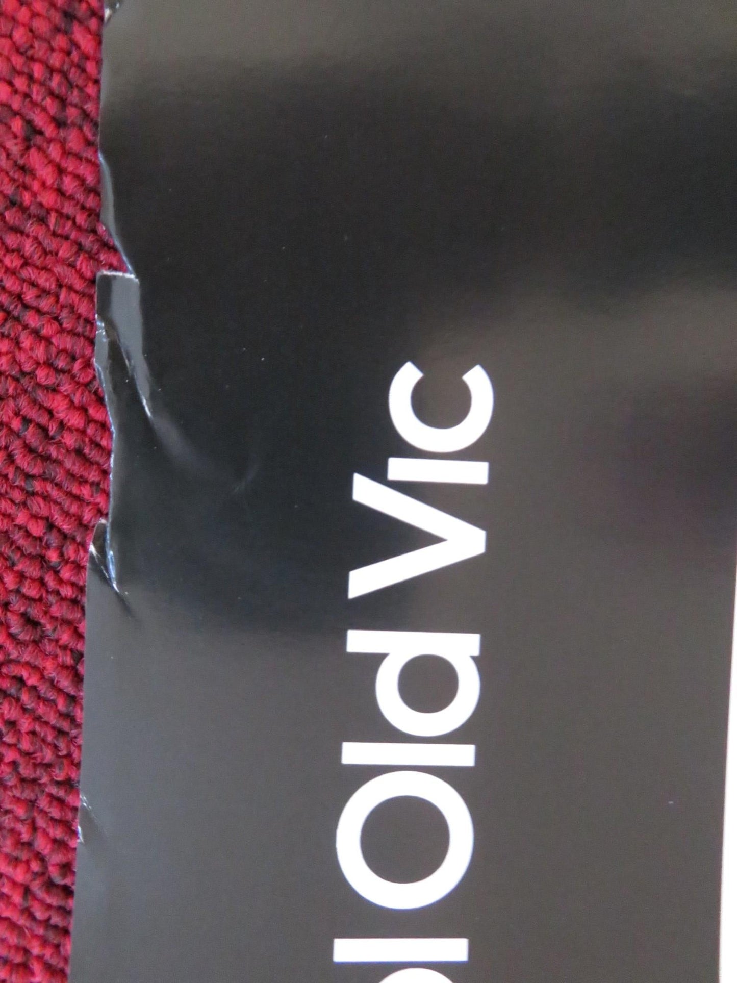 MESSIAH THE OLD VIC BRISTOL UK QUAD (30"x 40") ROLLED POSTER 2017 Rendezvous Cinema Movie posters