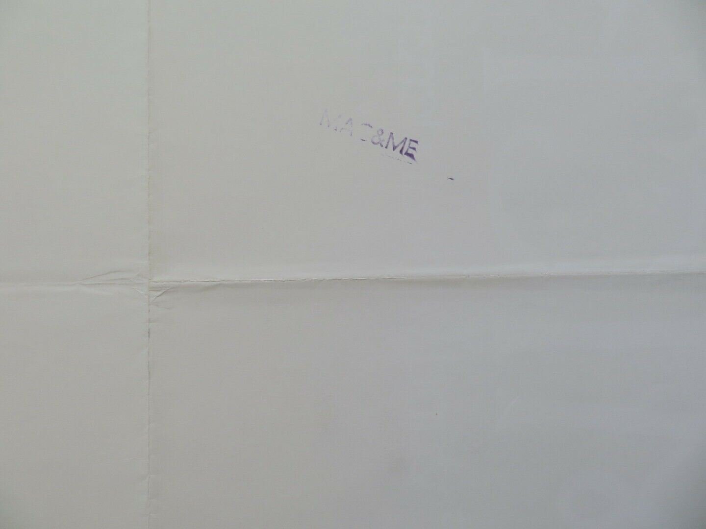 MICK / Mac and Me GERMAN A1 ROLLED POSTER CHRISTINE EBERSOLE 1988 Movie posters