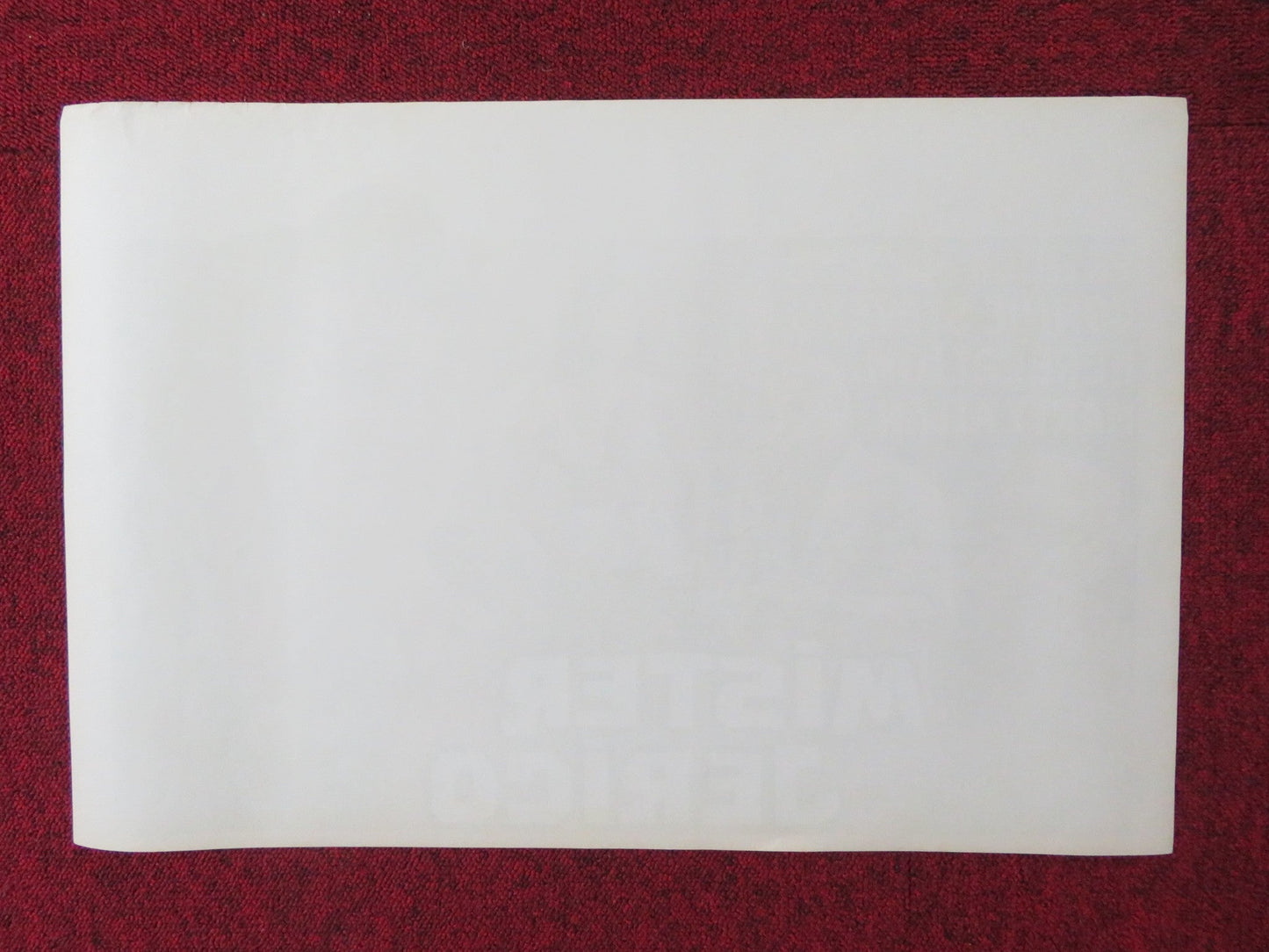 MISTER JERICO BELGIUM (14.5"x 21.5") POSTER PATRICK MACNEE CONNIE STEVENS 1970 Rendezvous Cinema Movie posters