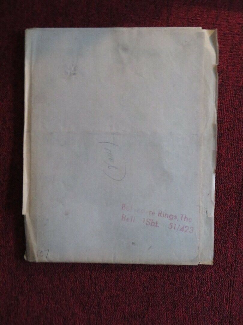 MR BELVEDERE RINGS THE BELL FOLDED US ONE SHEET POSTER CLIFTON WEBB 1951 Movie posters