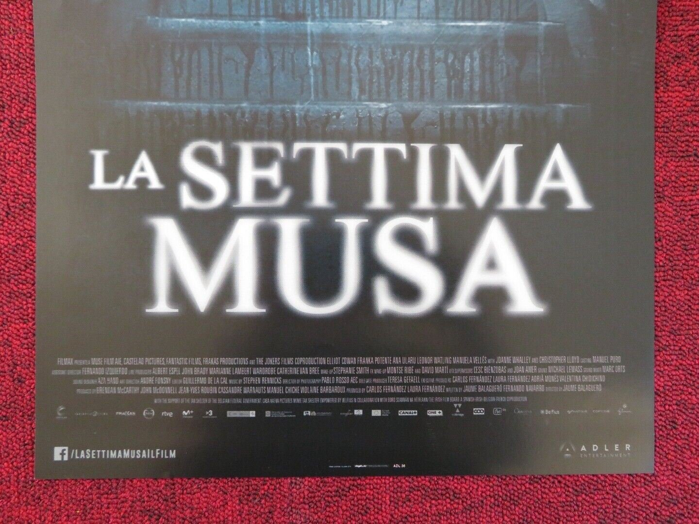 MUSE ITALIAN LOCANDINA (26.5"x12.5") POSTER ELLIOT COWAN FRANKA POTENTE 2017 Rendezvous Cinema Movie posters