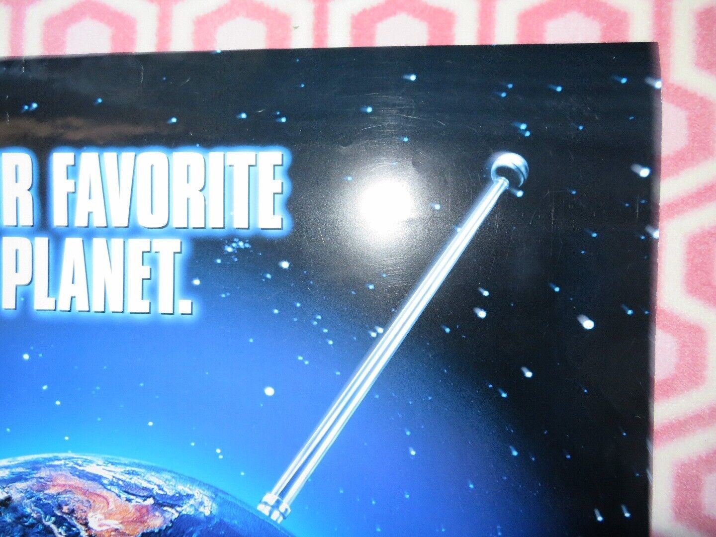 MY FAVORITE MARTIAN US ONE SHEET ROLLED POSTER JEFF DANIELS 1999 TEASER Movie posters