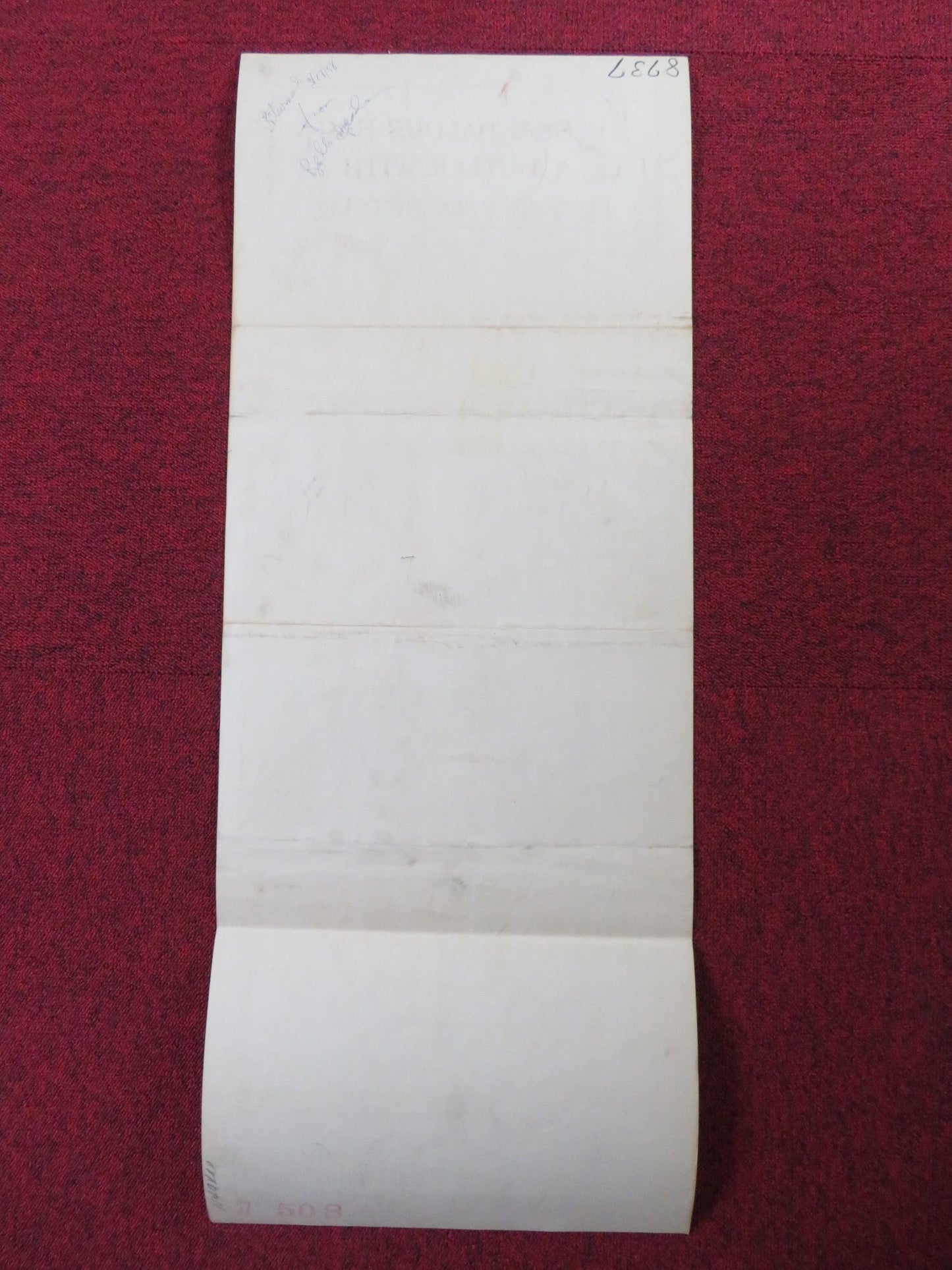 MY MAN GODFREY US INSERT (14"x 36") POSTER JUNE ALLYSON DAVID NIVEN 1957 Rendezvous Cinema Movie posters