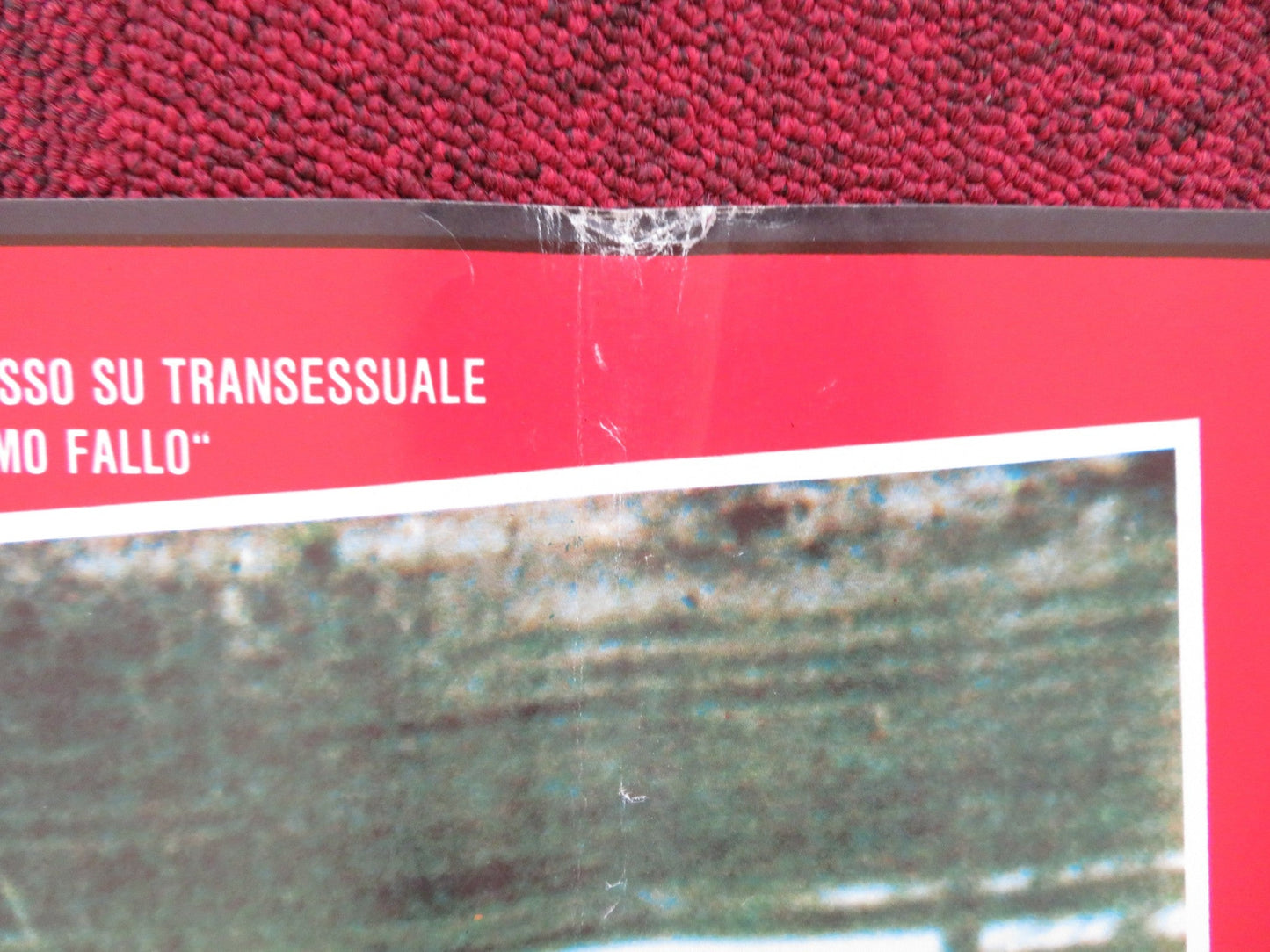 NAKED AND CRUEL - E ITALIAN FOTOBUSTA POSTER ALBERT THOMAS 1984 Rendezvous Cinema Movie posters