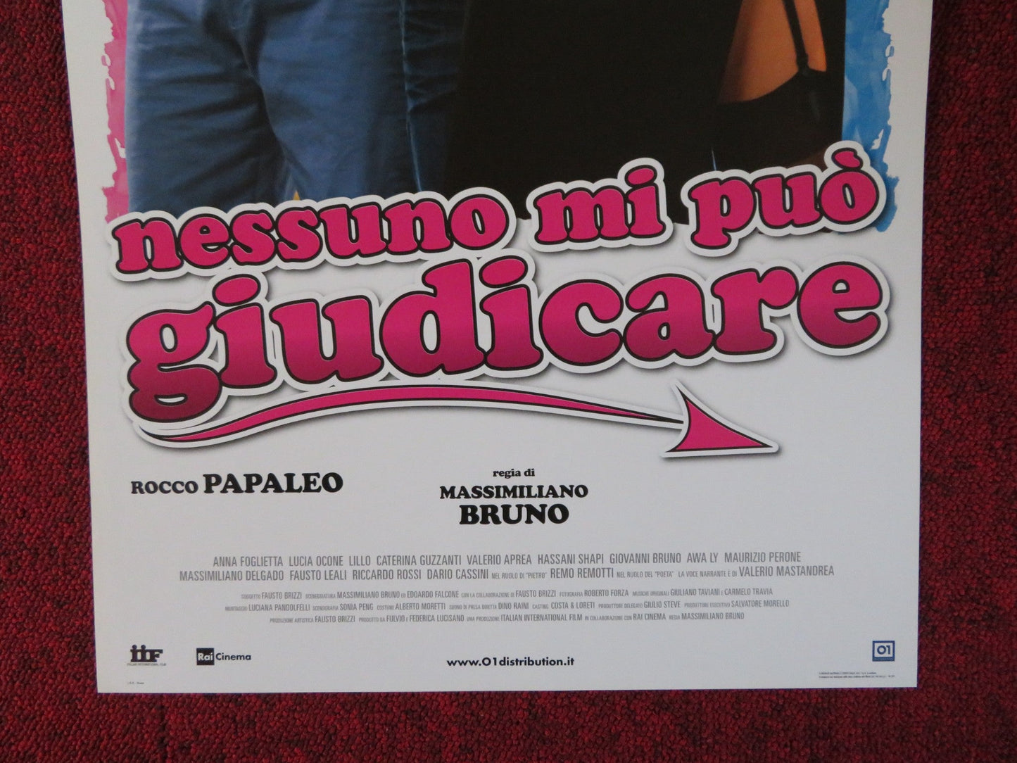 NESSUNO MI PUI GIUDICARE ITALIAN LOCANDINA POSTER PAOLA CORTELLESI R. BOVA 2011 Rendezvous Cinema Movie posters