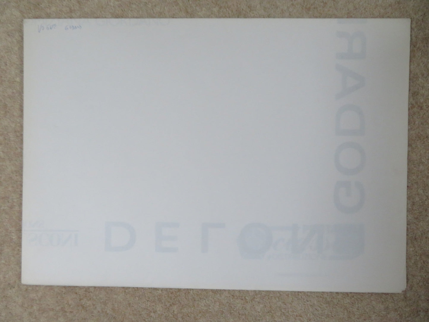 NEW WAVE ITALIAN 2 FOGLIO POSTER ALAIN DELON DOMIZIANA GIORDANO 1990 Rendezvous Cinema Movie posters