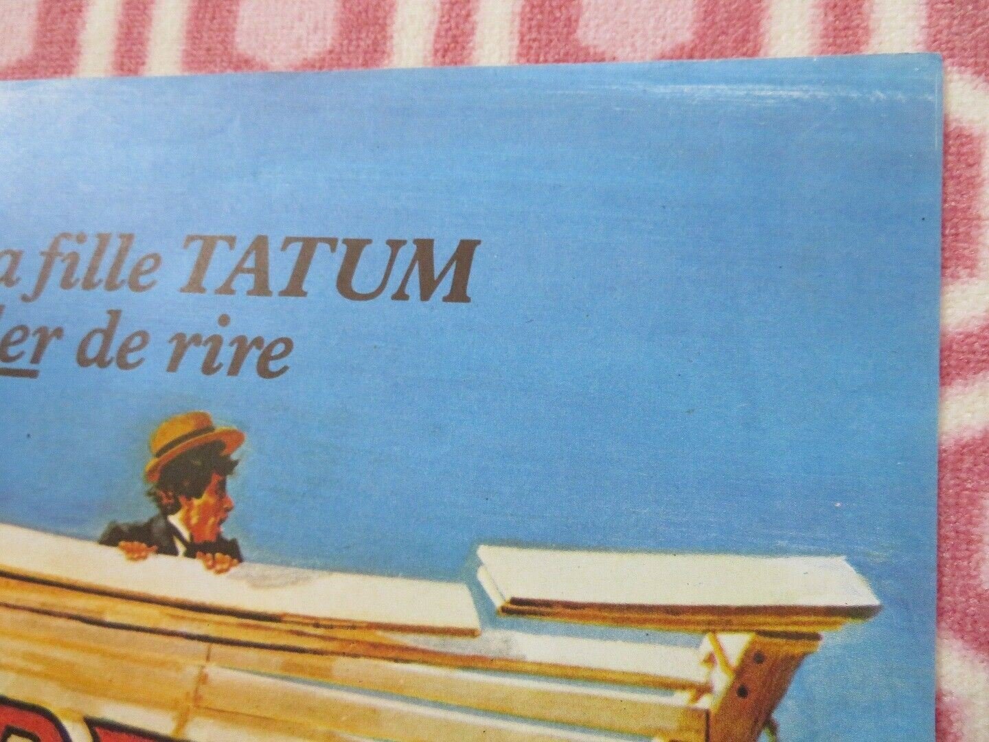 NICKELODEON FRENCH MOYENNE (30.5"x 23") POSTER RYAN O'NEAL BURT REYNOLDS 1976 Movie posters