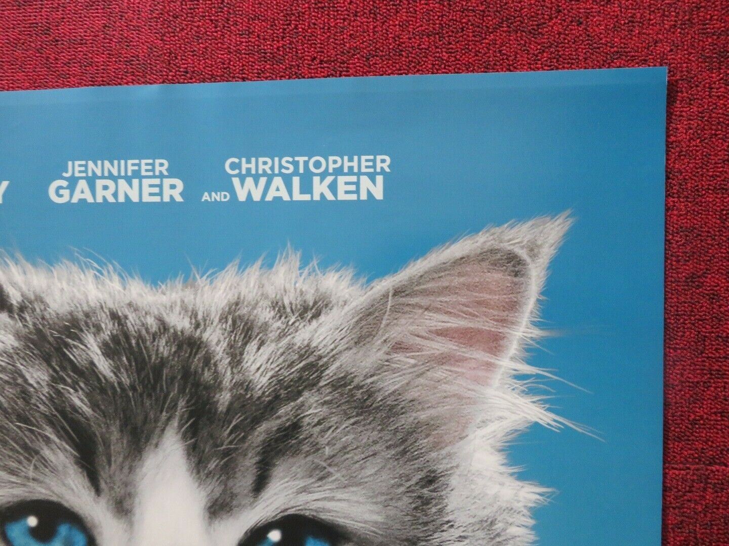 NINE LIVES US ONE SHEET ROLLED POSTER JENNIFER GARNER KEVIN SPACEY 2016 Movie posters