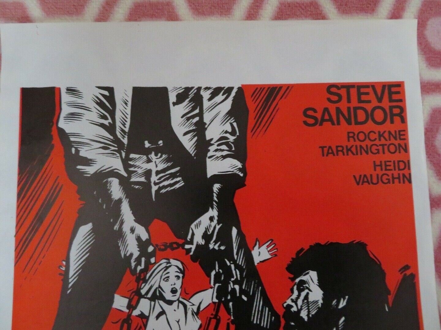 NO MERCY MAN/ L'HOMME SANS MERCI BELGIUM (21"x 14") POSTER STEVE SANDOR 1973 Movie posters