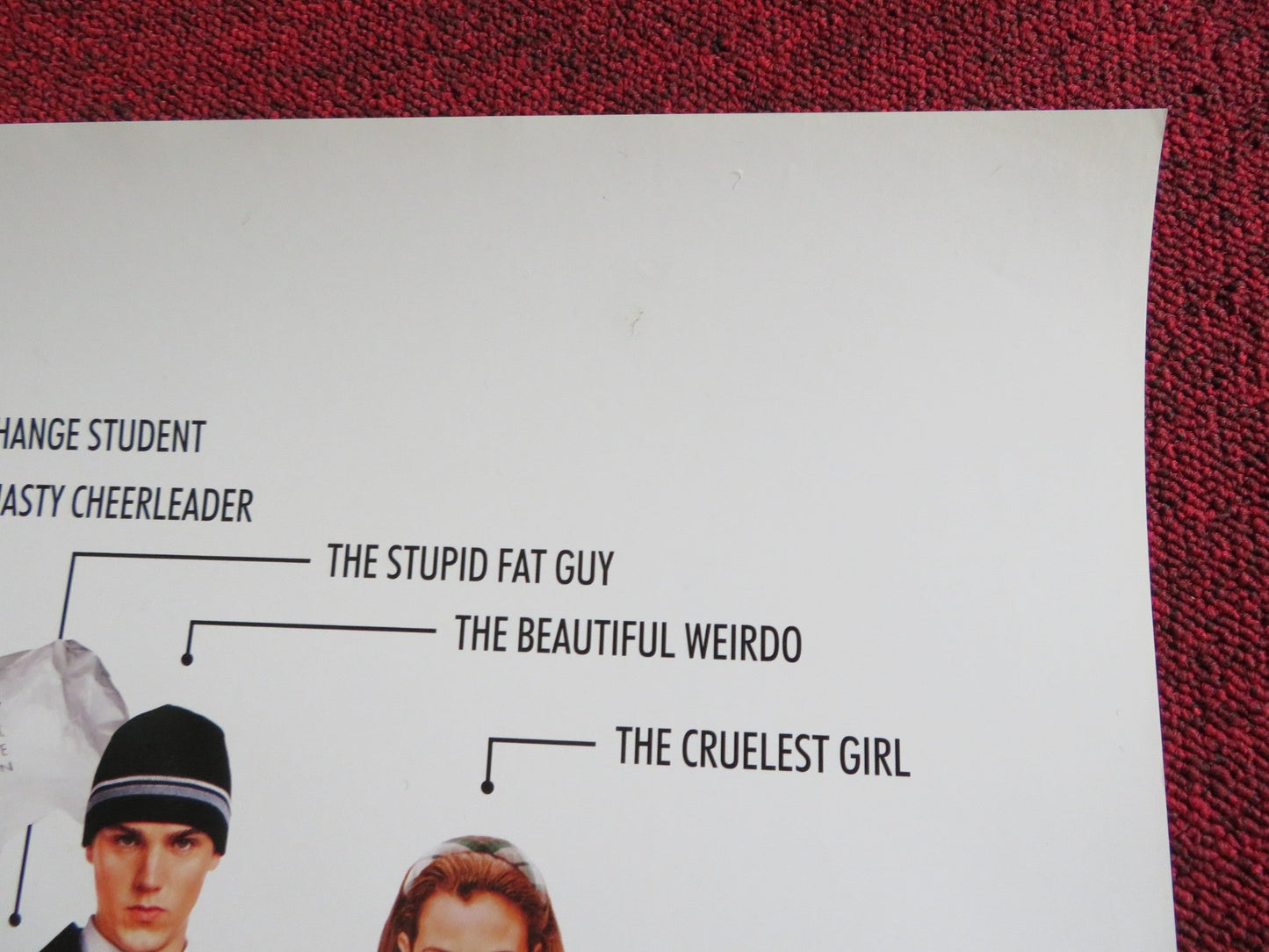 NOT ANOTHER TEEN MOVIE US ONE SHEET ROLLED POSTER CHRIS EVANS JAIME PRESSLY 2001 Rendezvous Cinema Movie posters