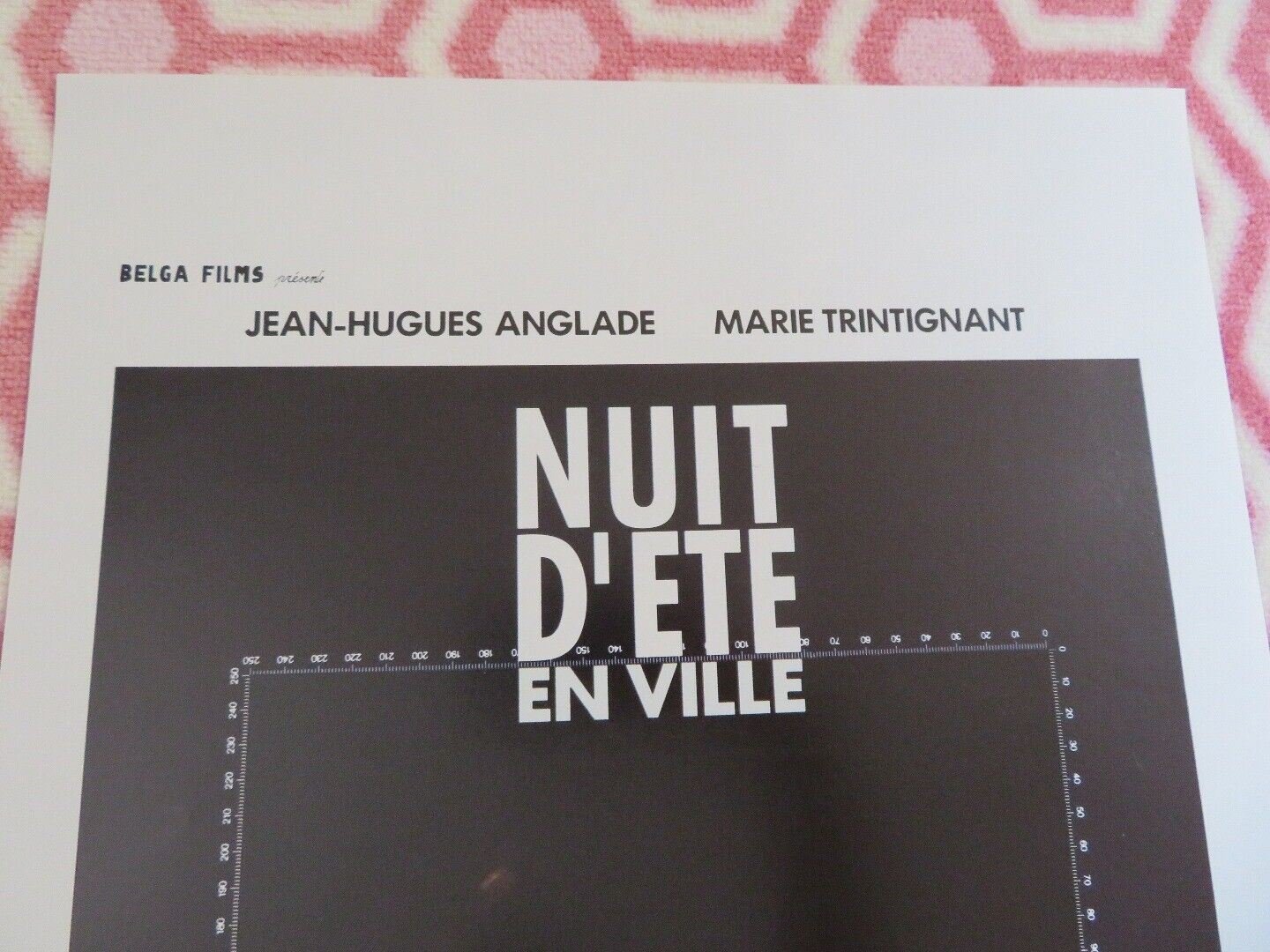NUIT D'ETE EN VILLE / Summer Night in Town BELGIUM (21.5"x14") POSTER 1990 Movie posters