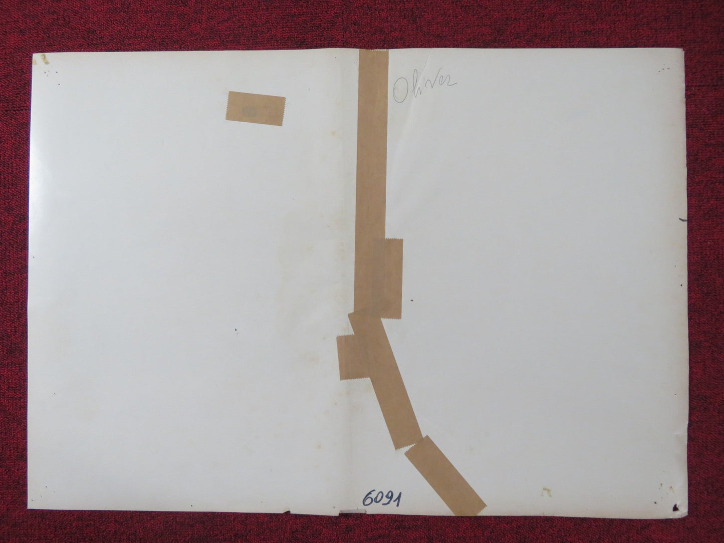 OLIVER! - A ITALIAN FOTOBUSTA POSTER OLIVER REED RON MOODY HARRY SECOMBE 1968 Rendezvous Cinema Movie posters