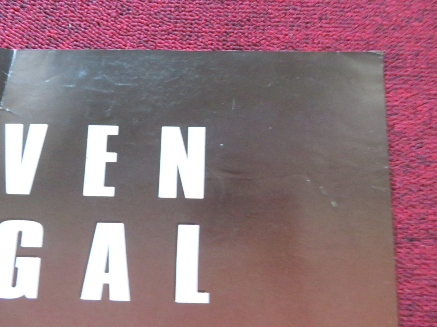 ON DEADLY GROUND QUAD POSTER FOLDED STEVEN SEAGAL MICHAEL CAINE 1994 Rendezvous Cinema Movie posters