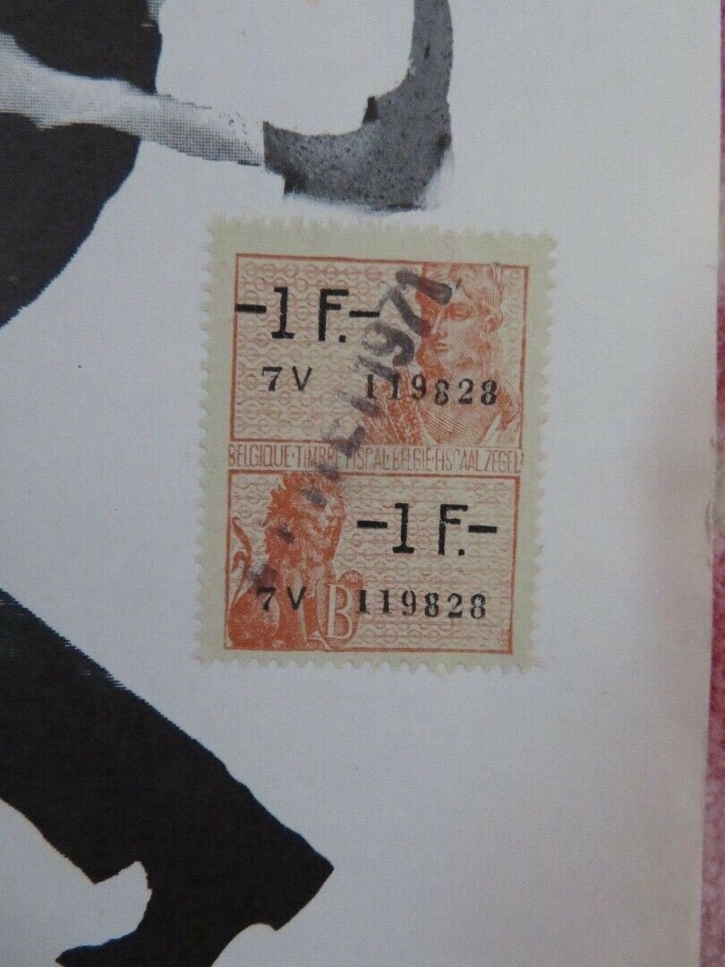 ON N'ACHETE PAS LE SILENCE BELGIUM (21.5"x 14.5") POSTER SEUL WILLIAM WYLER 1970 Movie posters