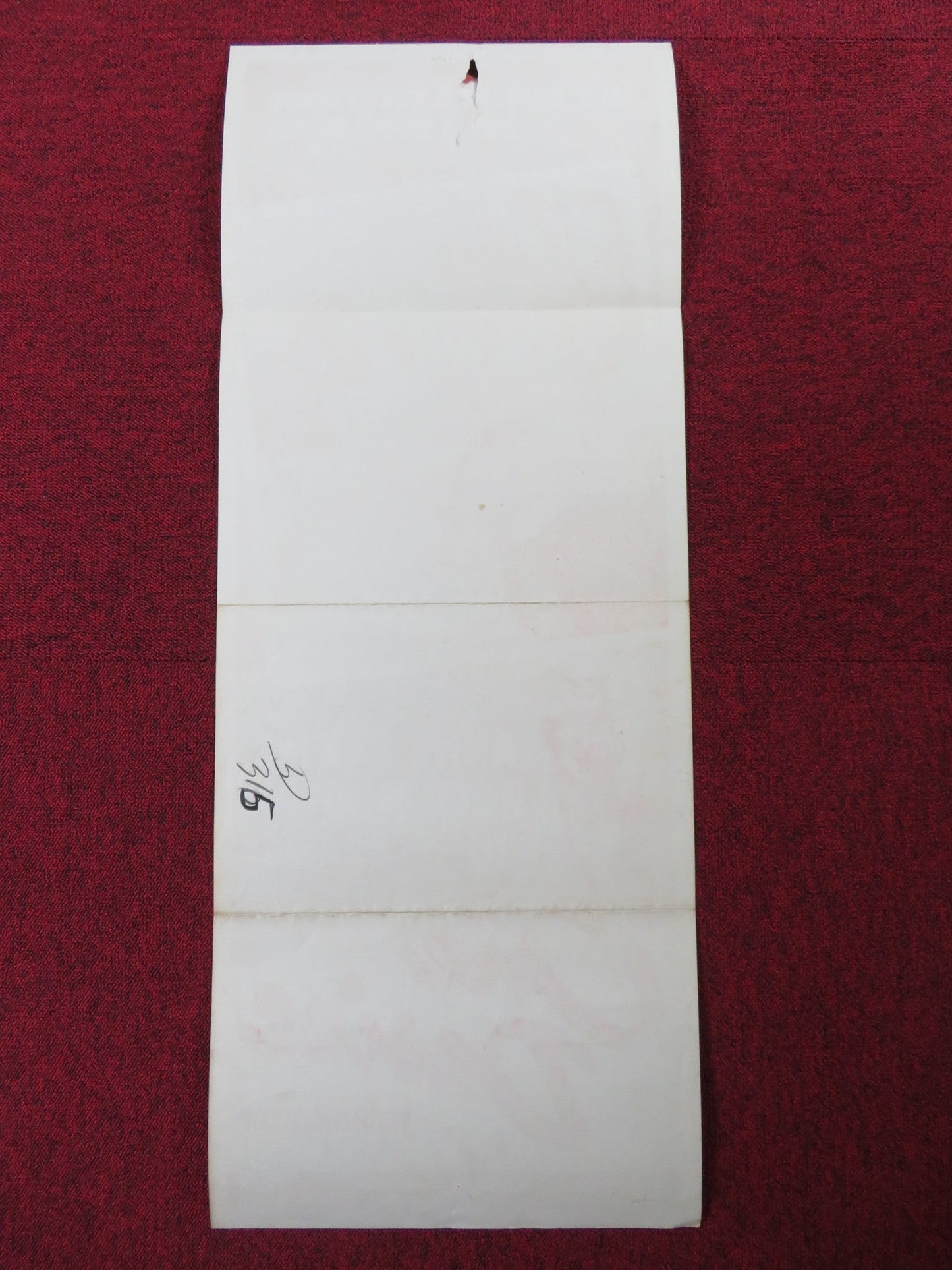 ONE DESIRE US INSERT (14"x 36") POSTER ANNE BAXTER ROCK HUDSON 1955 Rendezvous Cinema Movie posters