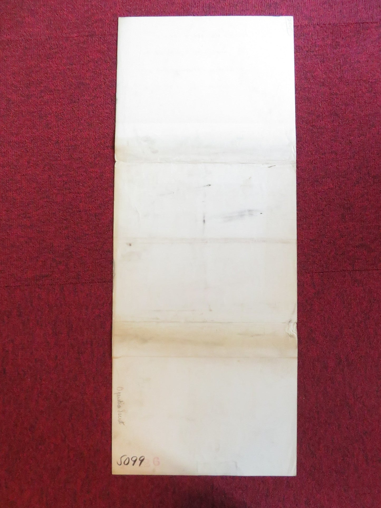 OPERATION SECRET US INSERT (14"x 36") POSTER CORNEL WILDE STEVE COCHRAN 1952 Rendezvous Cinema Movie posters