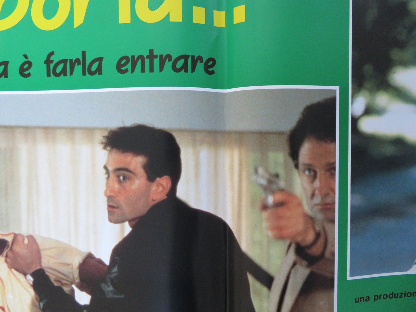 OPPORTUNITY KNOCKS - A ITALIAN FOTOBUSTA POSTER DANA CARVEY ROBERT LOGGIA 1990 Rendezvous Cinema Movie posters