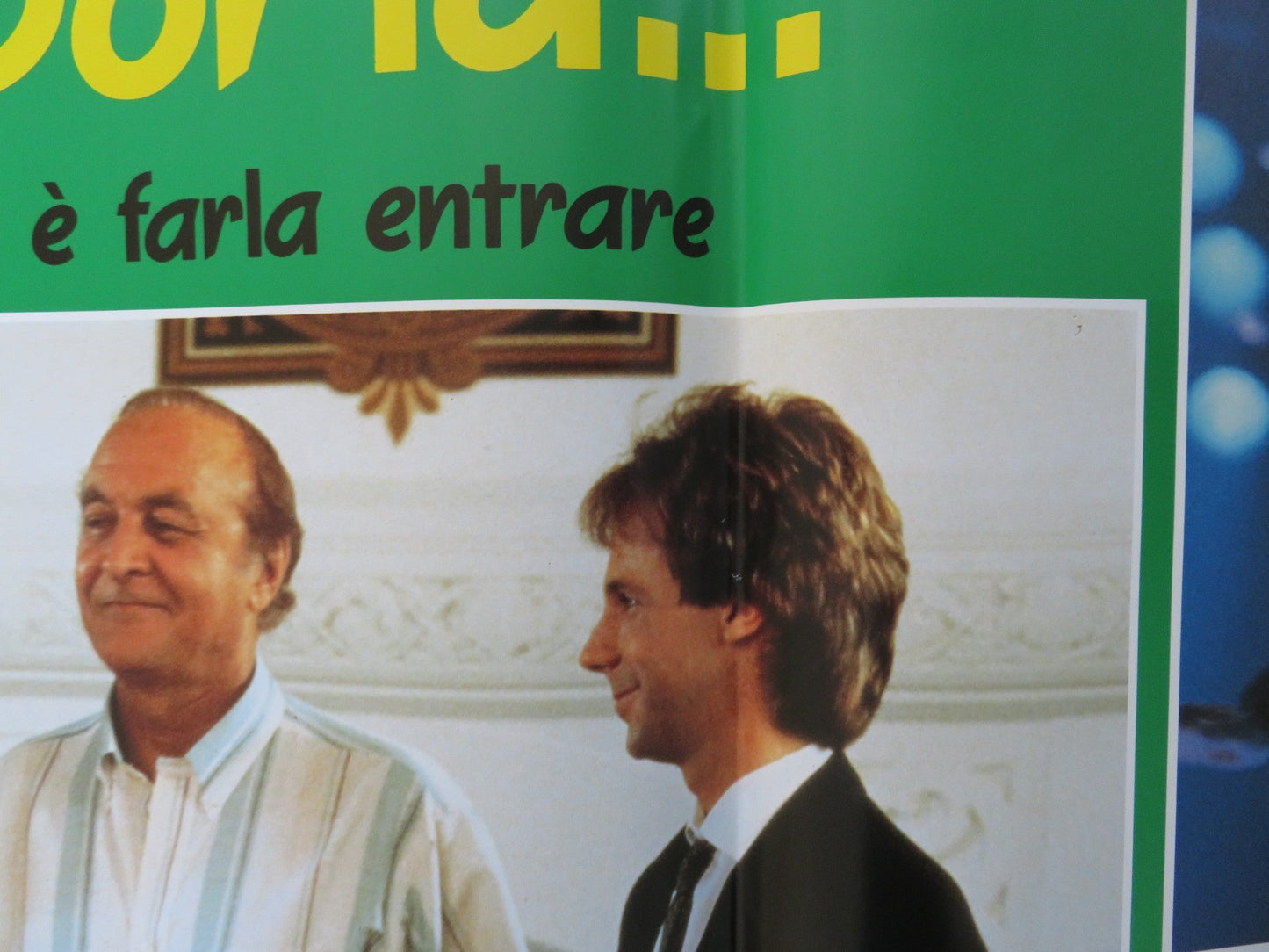 OPPORTUNITY KNOCKS - F ITALIAN FOTOBUSTA POSTER DANA CARVEY ROBERT LOGGIA 1990 Rendezvous Cinema Movie posters