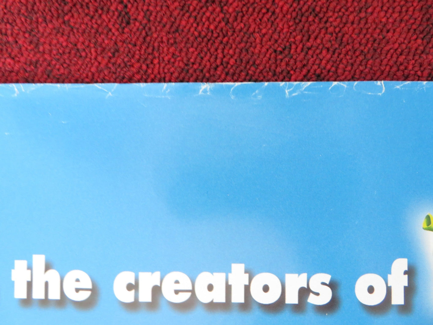 OVER THE HEDGE UK QUAD (30"x 40") ROLLED POSTER BRUCE WILLIS STEVE CARELL 2006 Rendezvous Cinema Movie posters