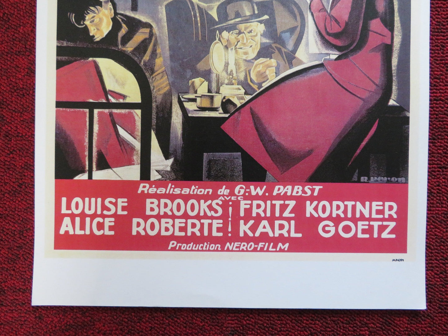 PANDORA'S BOX REPRODUCTION PHOTO LOUISE BROOKS FRITZ KORTNER 1929 Rendezvous Cinema Movie posters