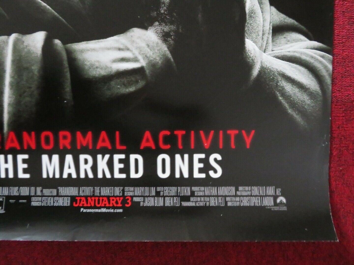 PARANORMAL ACTIVITY: THE MARKED ONES US ONE SHEET ROLLED POSTER C LAND 2014 Movie posters