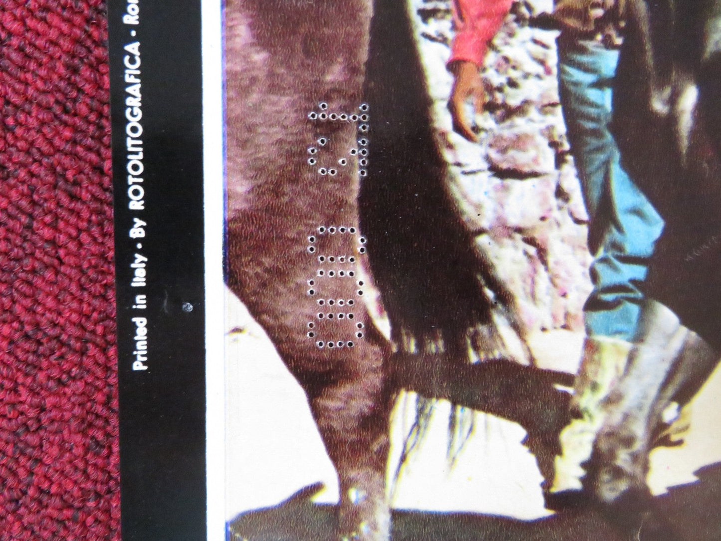 PAT GARRETT AND BILLY THE KID - F ITALIAN FOTOBUSTA POSTER JAMES COBURN 1973 Rendezvous Cinema Movie posters