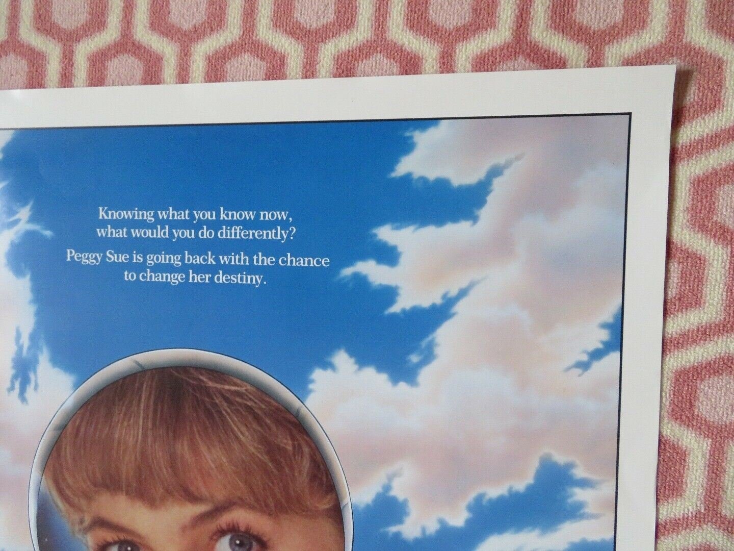 PEGGY SUE GOT MARRIED US ONE SHEET ROLLED POSTER KATHLEEN TURNER 1986 Movie posters