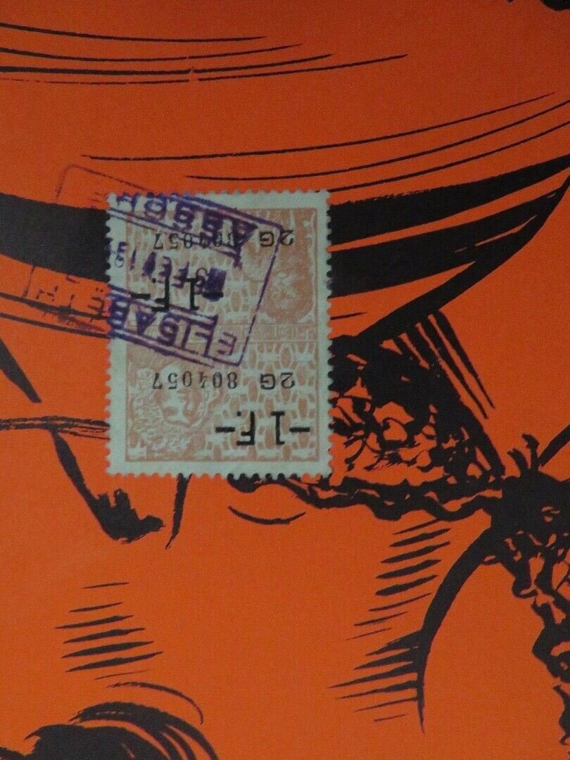 PENITENTIARY BELGIUM (15"x 20.5") POSTER LEON KENNEDY 1979 Movie posters