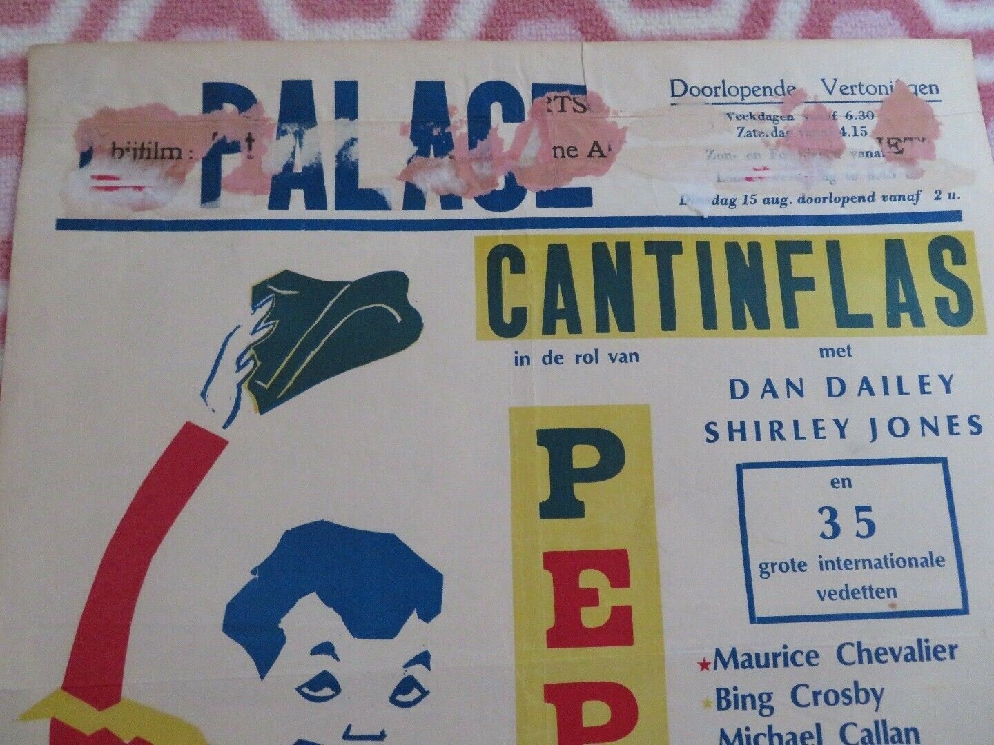 PEPE BELGIUM (21.5"x 14") POSTER BING CROSBY JUDY GARLAND FRANK SINATRA - Rendezvous Cinema