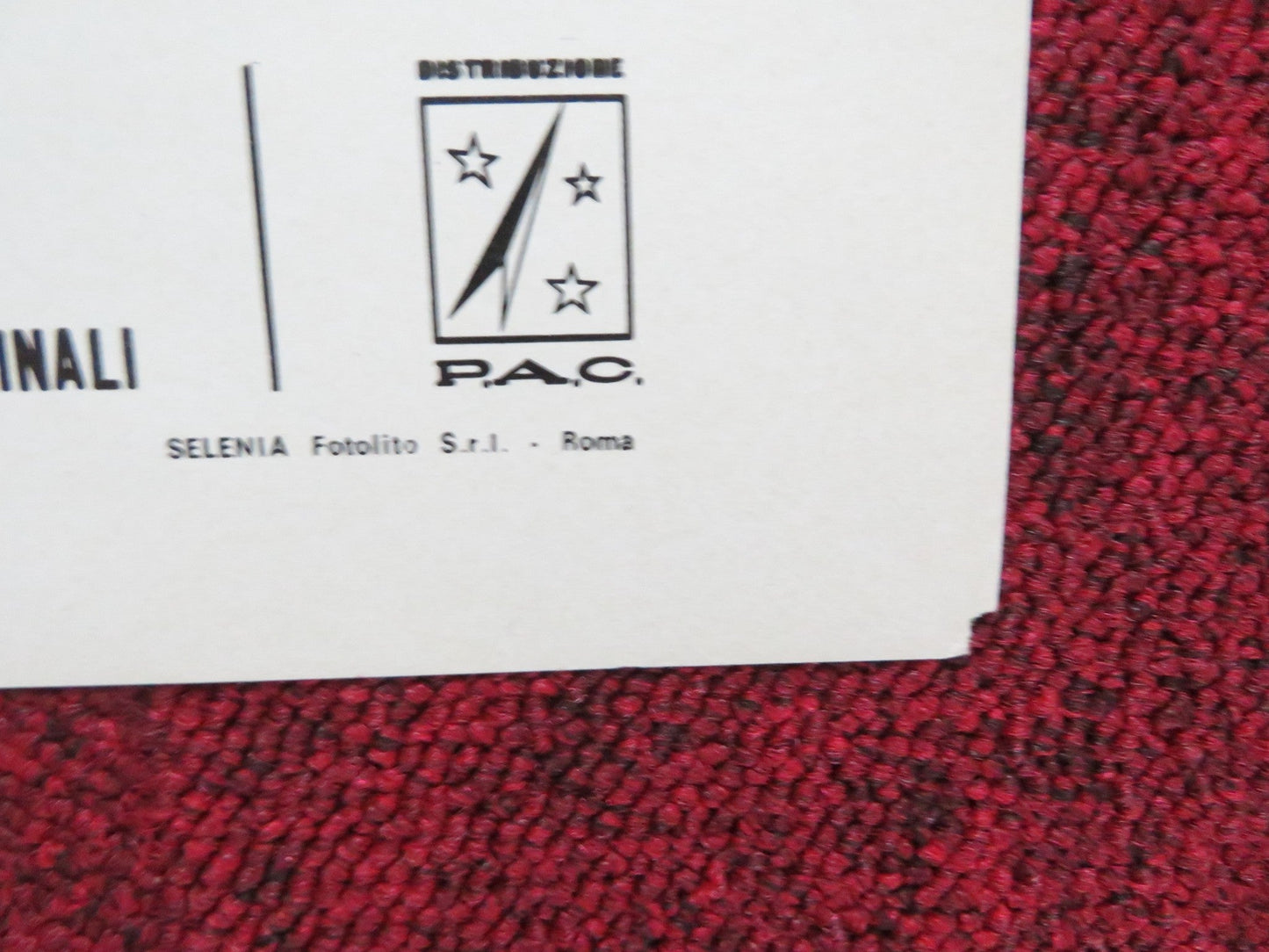 PETE, PEARL & THE POLE ITALIAN LOCANDINA POSTER TONY ANTHONY ADOLFO CELI 1973 Rendezvous Cinema Movie posters