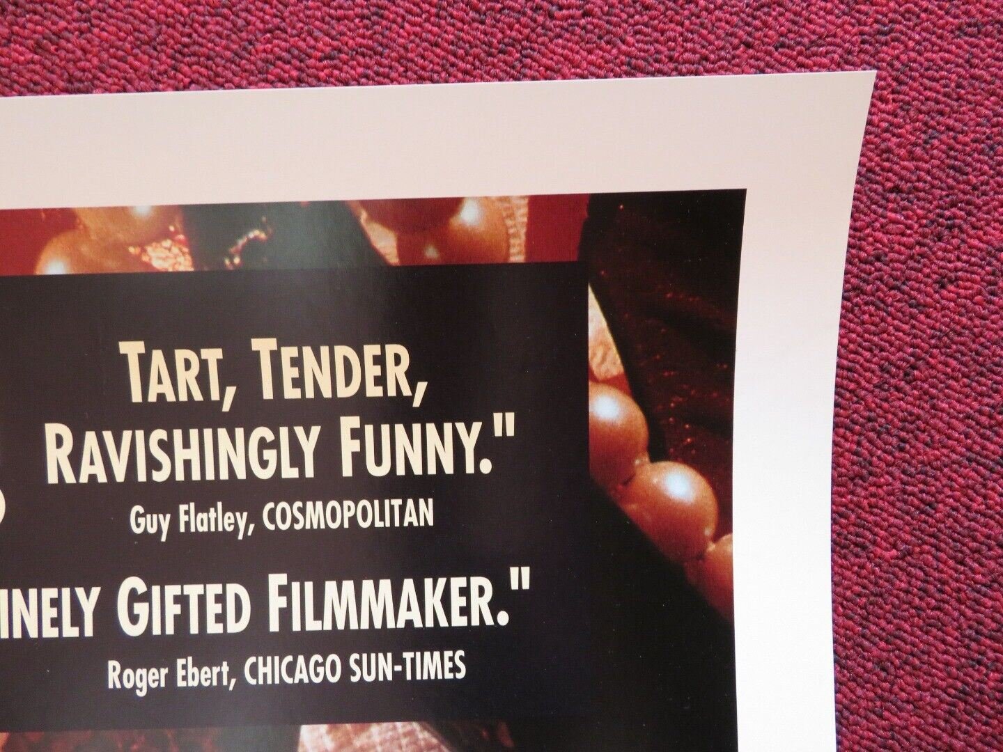 PETER'S FRIENDS US ONE SHEET ROLLED POSTER STEPHEN FRY KENNETH BRANAGH 1992 Movie posters