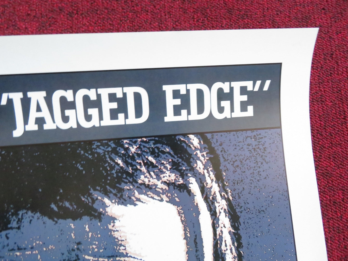 PHYSICAL EVIDENCE US ONE SHEET ROLLED POSTER BURT REYNOLDS THERESA RUSSELL 1989 Rendezvous Cinema Movie posters