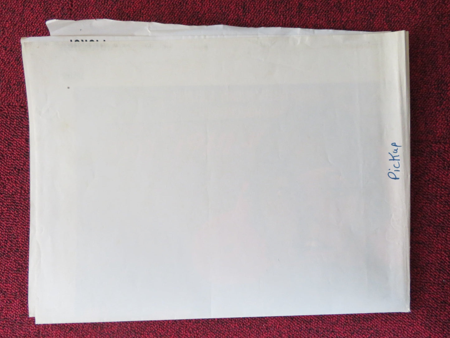 PICK - UP FOLDED US ONE SHEET POSTER JILL SENTER ALAN LONG 1975 Rendezvous Cinema Movie posters