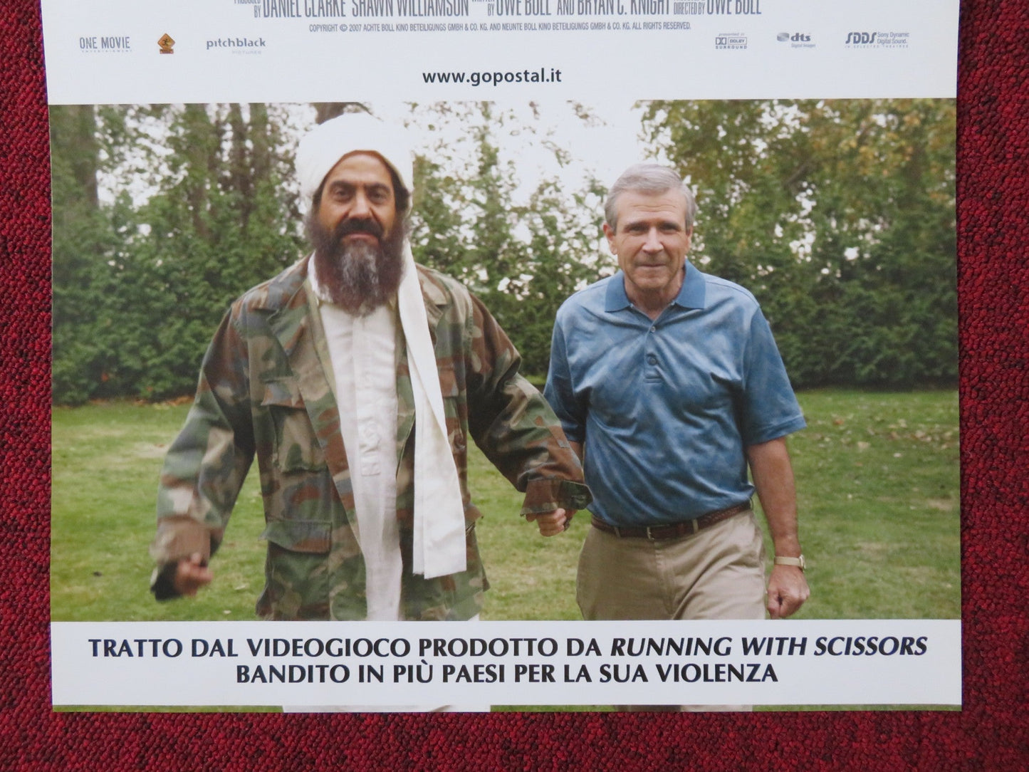 POSTAL ITALIAN LOCANDINA POSTER ZACK WARD VERNE TROYER 2007 Rendezvous Cinema Movie posters