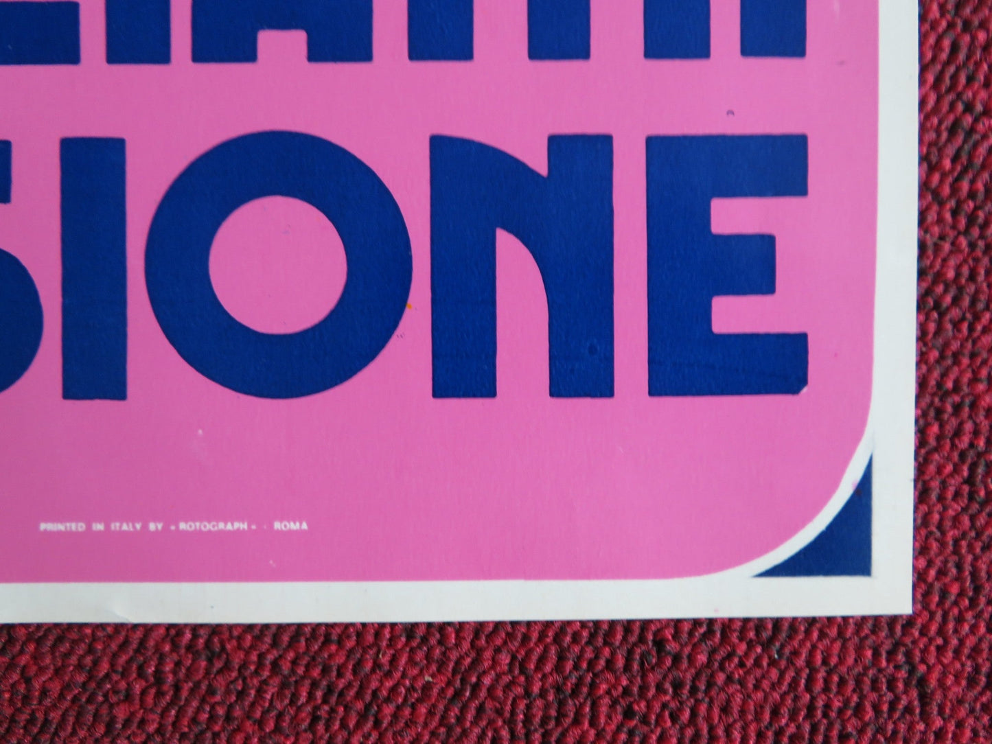 PRENDIMI STRAZIAMI CHE BRUCIO DI PASSIONE - B ITALIAN FOTOBUSTA POSTER 1975 Rendezvous Cinema Movie posters