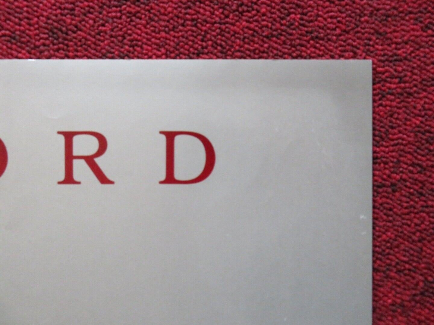 PRESUMED INNOCENT FOLDED US ONE SHEET POSTER HARRISON FORD RAUL JULIA 1990 Movie posters