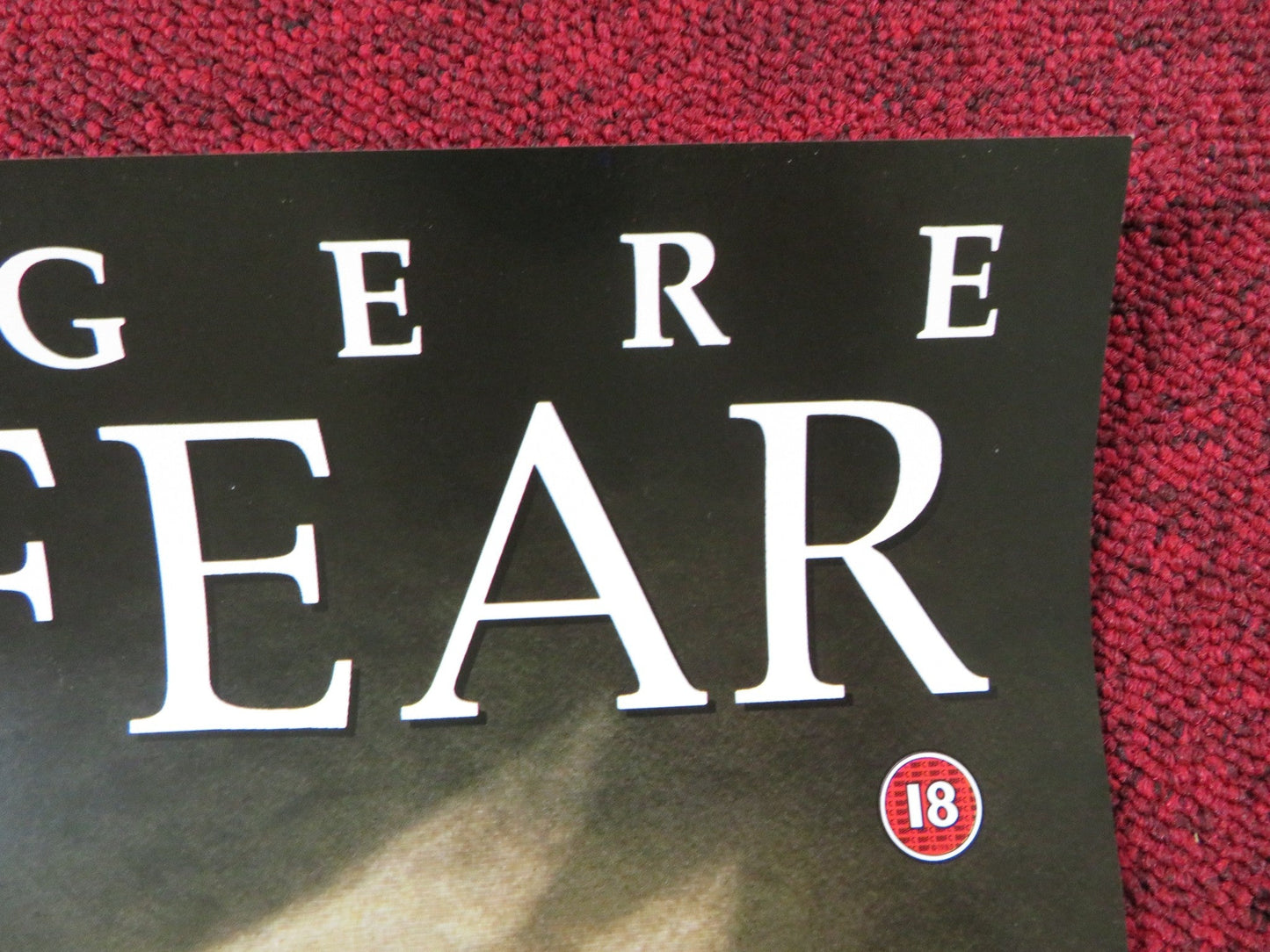 PRIMAL FEAR VHS POSTER RICHARD GERE LAURA LINNEY 1996 Rendezvous Cinema Movie posters