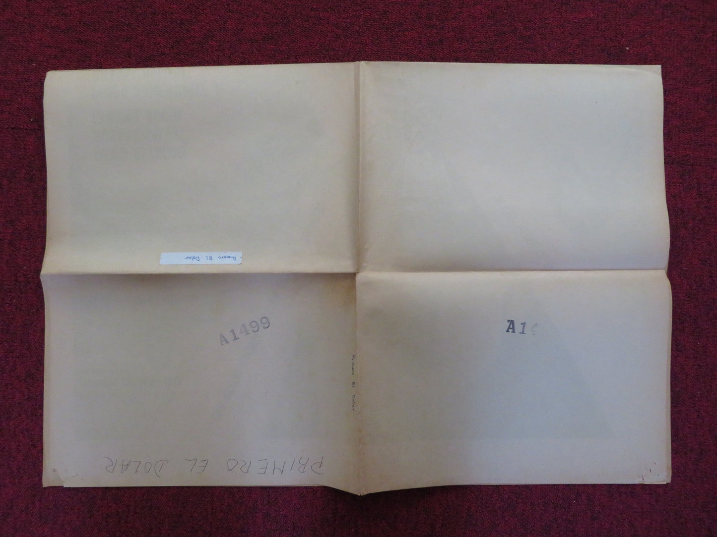 PRIMERO EL DOLAR MEXICAN POSTER DAVID REYNOSO SUSANA SALVAT 1972 Rendezvous Cinema Movie posters