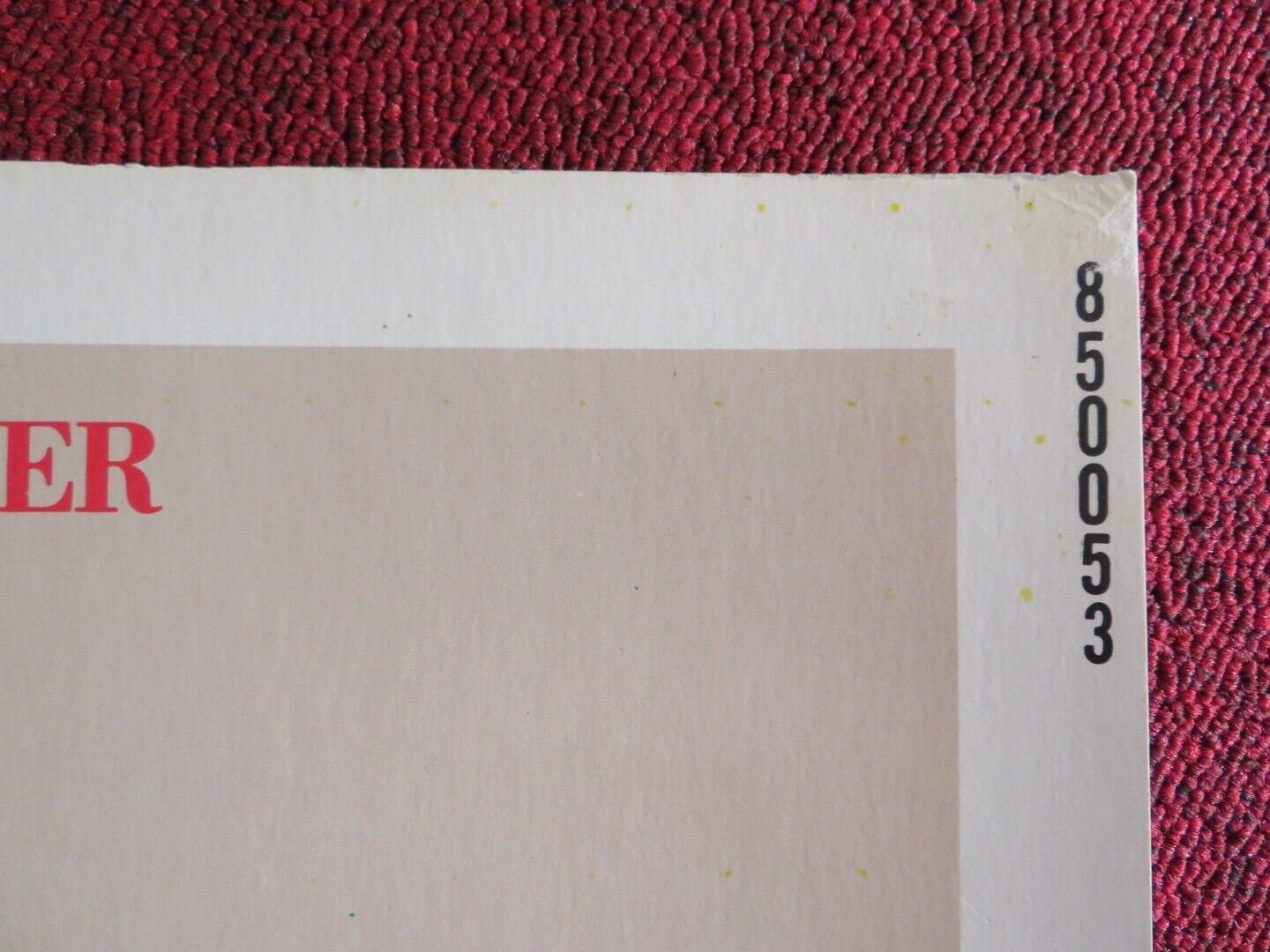 PRIZZI'S HONOR US HALF SHEET (22"x 28") POSTER JACK NICHOLSON 1985 Movie posters